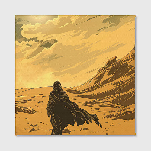 Картина квадратная Dune - The Traveler / 3D-принт – фото 2