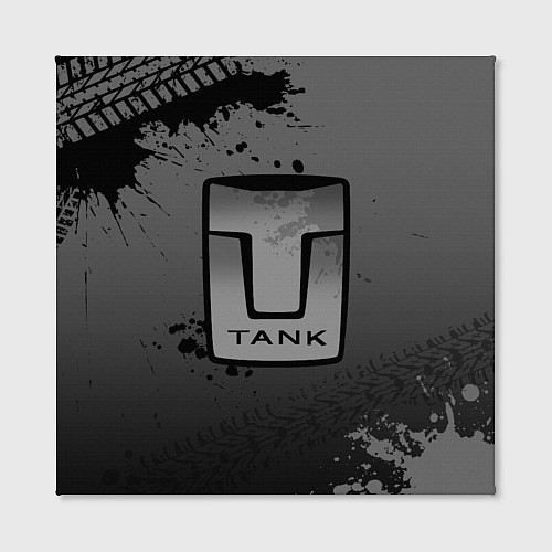 Картина квадратная Tank / 3D-принт – фото 2
