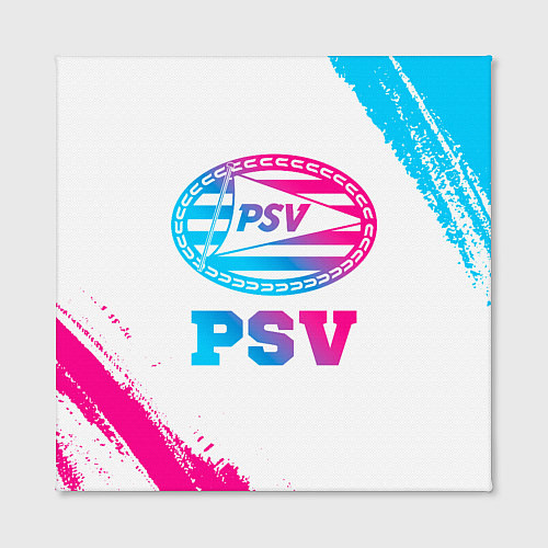 Картина квадратная PSV neon gradient style / 3D-принт – фото 2