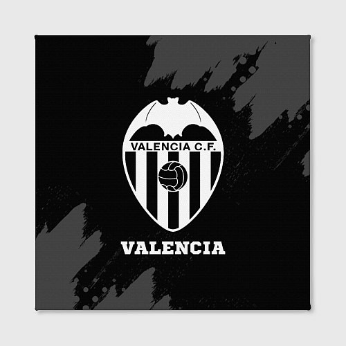 Картина квадратная Valencia sport на темном фоне / 3D-принт – фото 2