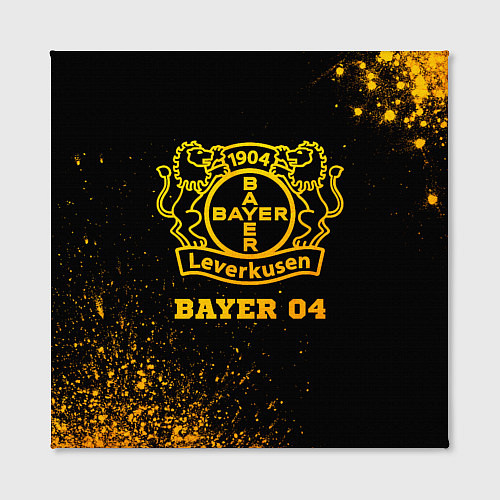 Картина квадратная Bayer 04 - gold gradient / 3D-принт – фото 2