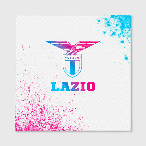 Картина квадратная Lazio neon gradient style / 3D-принт – фото 2