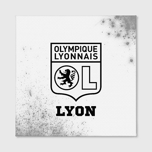 Картина квадратная Lyon sport на светлом фоне / 3D-принт – фото 2