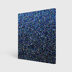 Холст квадратный Шум пикселей, цвет: 3D-принт