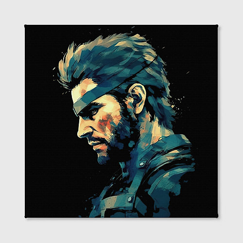 Картина квадратная Веном Снейк Metal gear game / 3D-принт – фото 2