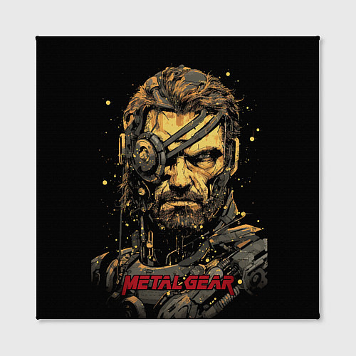 Картина квадратная Venom Snake Metal gear game / 3D-принт – фото 2