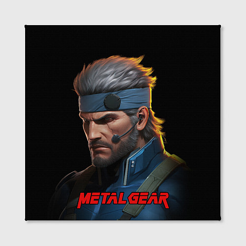 Картина квадратная Веном Снейк из игры Metal gear / 3D-принт – фото 2