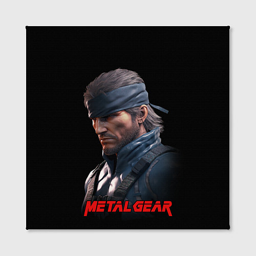 Картина квадратная Веном Снейк из игры Metal gear / 3D-принт – фото 2