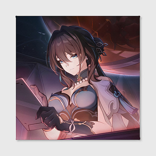 Картина квадратная Honkai Star Rail Ruan Мэй / 3D-принт – фото 2