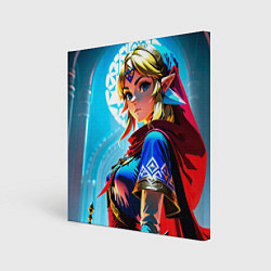 Холст квадратный Zelda, цвет: 3D-принт