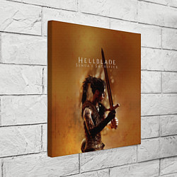 Холст квадратный Game Hellblade, цвет: 3D-принт — фото 2