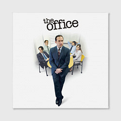 Холст квадратный Characters of the TV series office, цвет: 3D-принт — фото 2
