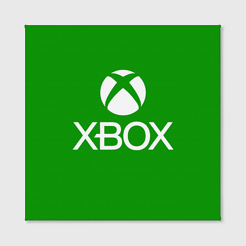 Картина квадратная X-box logo green / 3D-принт – фото 2
