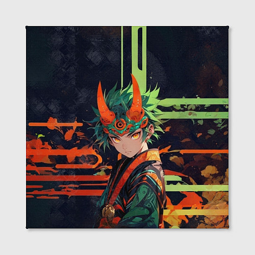 Картина квадратная Юный Они / 3D-принт – фото 2