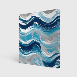 Картина квадратная Zen waves