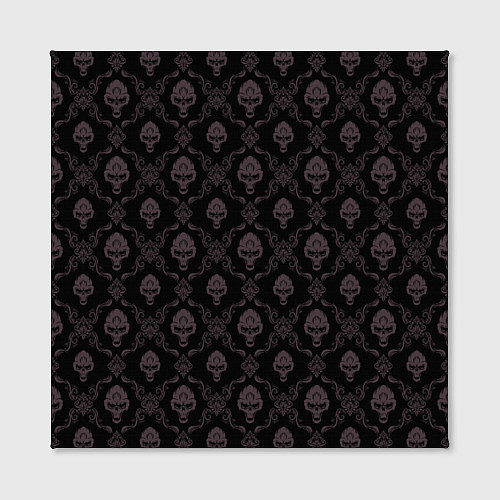 Картина квадратная Черепа - узор / 3D-принт – фото 2