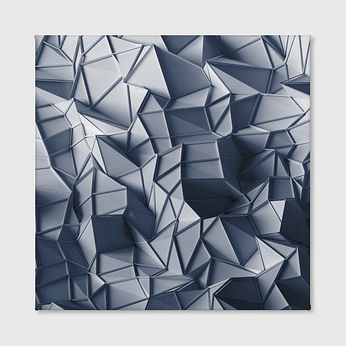 Картина квадратная Геометрические грани / 3D-принт – фото 2