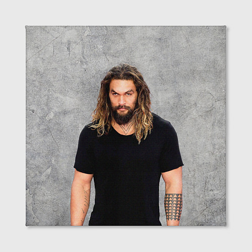 Картина квадратная Jason Momoa / 3D-принт – фото 2