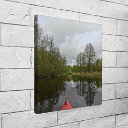 Холст квадратный Природа России сплав, цвет: 3D-принт — фото 2