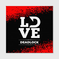 Холст квадратный Deadlock love классика, цвет: 3D-принт — фото 2