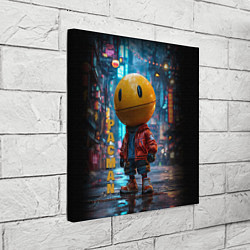 Холст квадратный Urban Pac 8bit, цвет: 3D-принт — фото 2