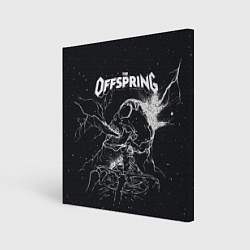 Холст квадратный The offspring Supercharged, цвет: 3D-принт