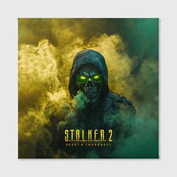 Холст квадратный Stalker 2 череп, цвет: 3D-принт — фото 2