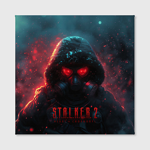 Картина квадратная Stalker 2 аномальная зона / 3D-принт – фото 2