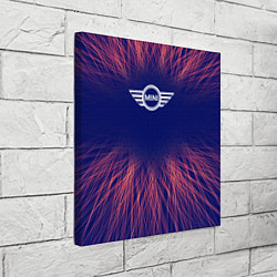 Холст квадратный Mini red energy, цвет: 3D-принт — фото 2