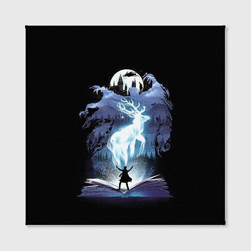 Картина квадратная Harry Potter patronus and dementors / 3D-принт – фото 2