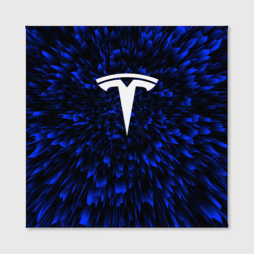 Картина квадратная Tesla blue energy / 3D-принт – фото 2