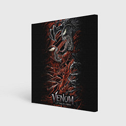 Картина квадратная Venom vs Carnage