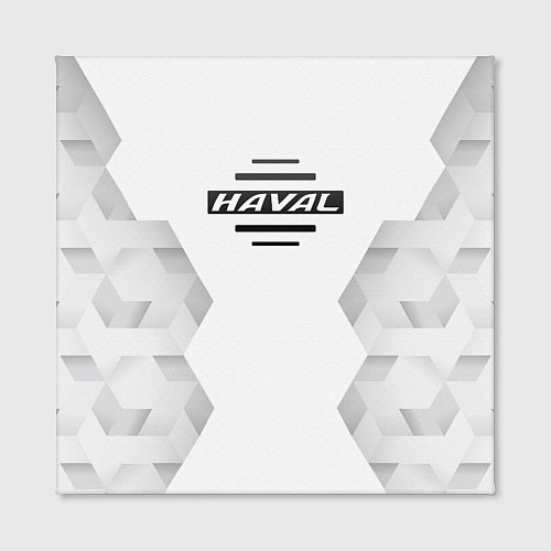 Картина квадратная Haval white poly / 3D-принт – фото 2