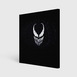 Картина квадратная Venom face - logo