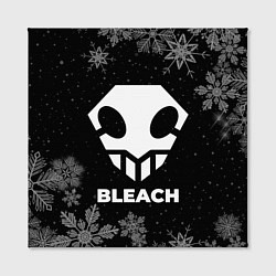 Холст квадратный Снежный Bleach, цвет: 3D-принт — фото 2