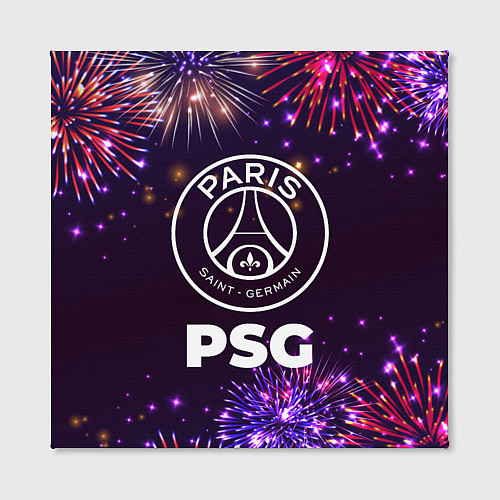 Картина квадратная Праздничный PSG / 3D-принт – фото 2