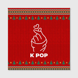 Холст квадратный K Pop new year, цвет: 3D-принт — фото 2
