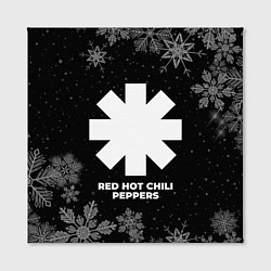 Холст квадратный Снежный Red Hot Chili Peppers, цвет: 3D-принт — фото 2