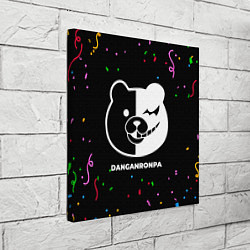Холст квадратный Danganronpa конфети, цвет: 3D-принт — фото 2