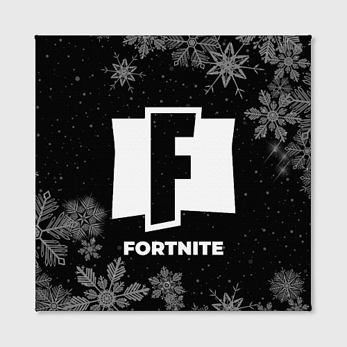 Картина квадратная Снежный Fortnite / 3D-принт – фото 2