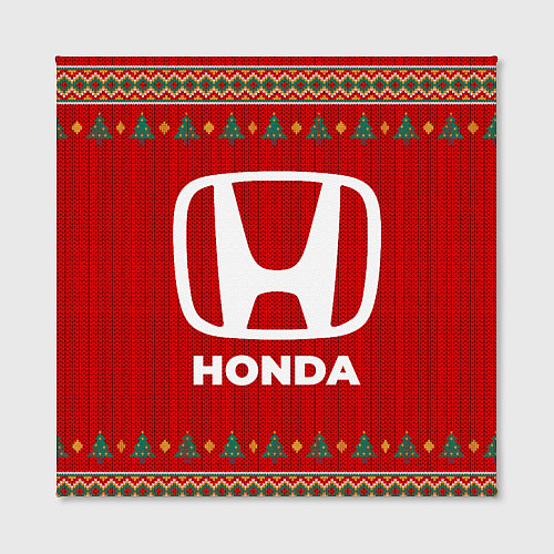 Картина квадратная Honda new year / 3D-принт – фото 2