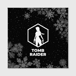 Холст квадратный Снежный Tomb Raider, цвет: 3D-принт — фото 2