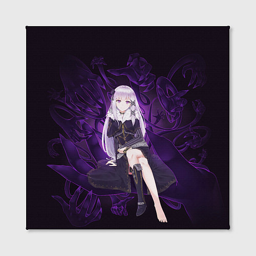 Картина квадратная Сателла Re:Zero / 3D-принт – фото 2