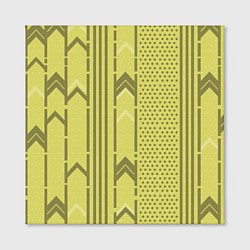 Холст квадратный Закулисье классические обои, цвет: 3D-принт — фото 2