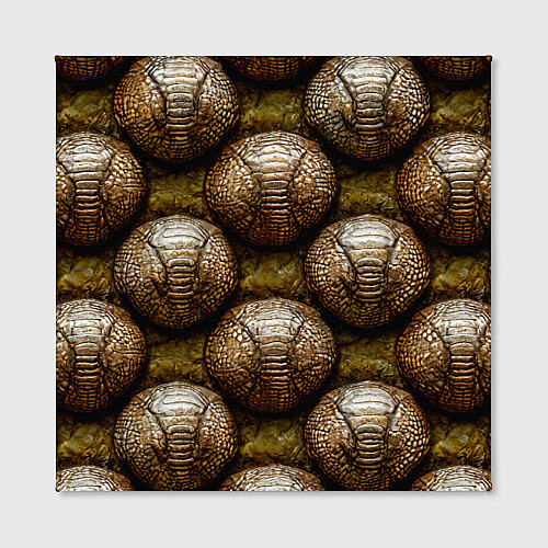 Картина квадратная Броненосцы / 3D-принт – фото 2