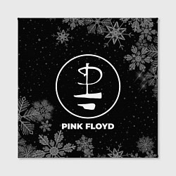Холст квадратный Снежный Pink Floyd, цвет: 3D-принт — фото 2