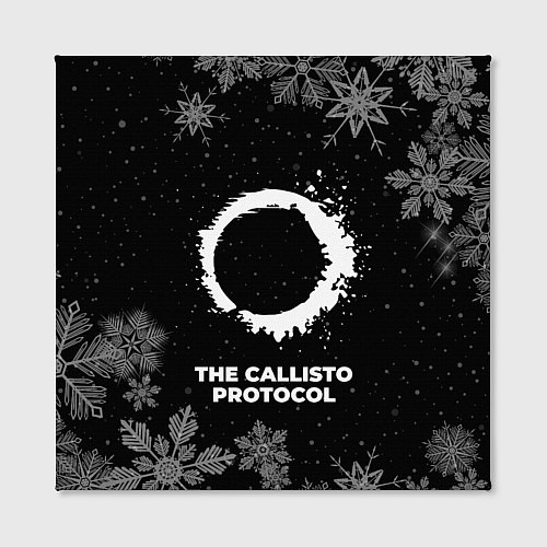 Картина квадратная Снежный The Callisto Protocol / 3D-принт – фото 2