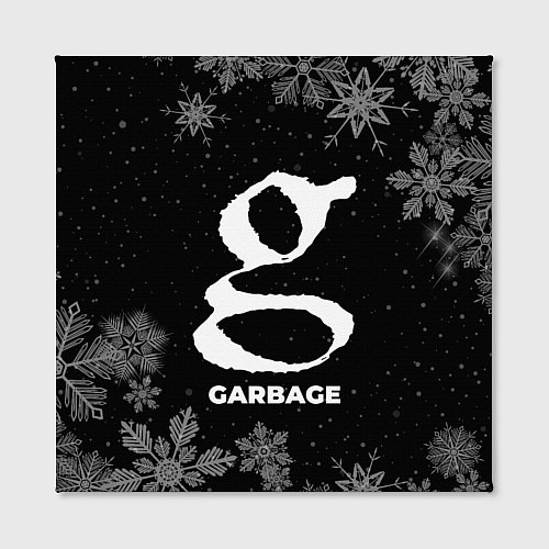 Картина квадратная Снежный Garbage / 3D-принт – фото 2