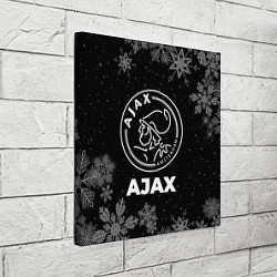 Холст квадратный Снежный Ajax, цвет: 3D-принт — фото 2