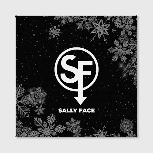 Картина квадратная Снежный Sally Face / 3D-принт – фото 2